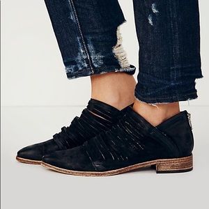 Free People Lost Valley Ankle Boot - Black size 9